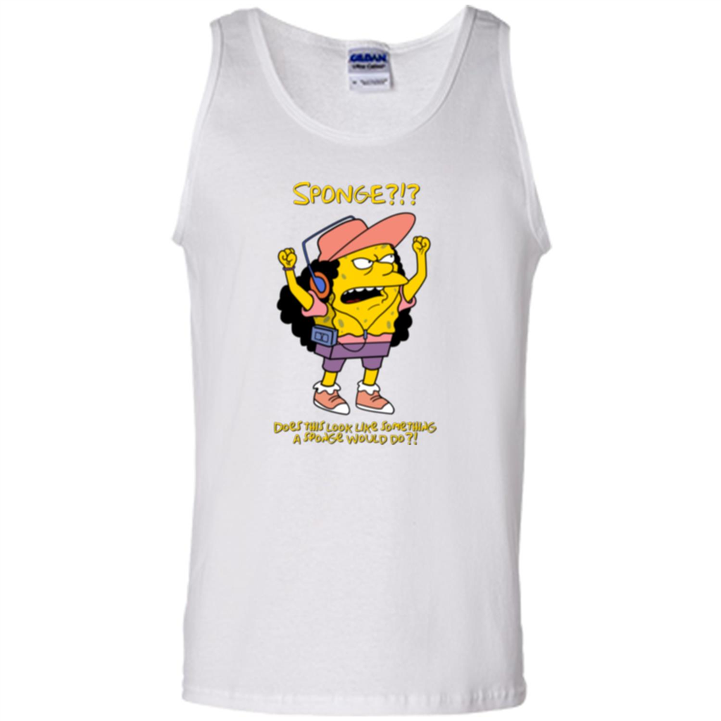Sponge Otto Square Pants T-shirt White
