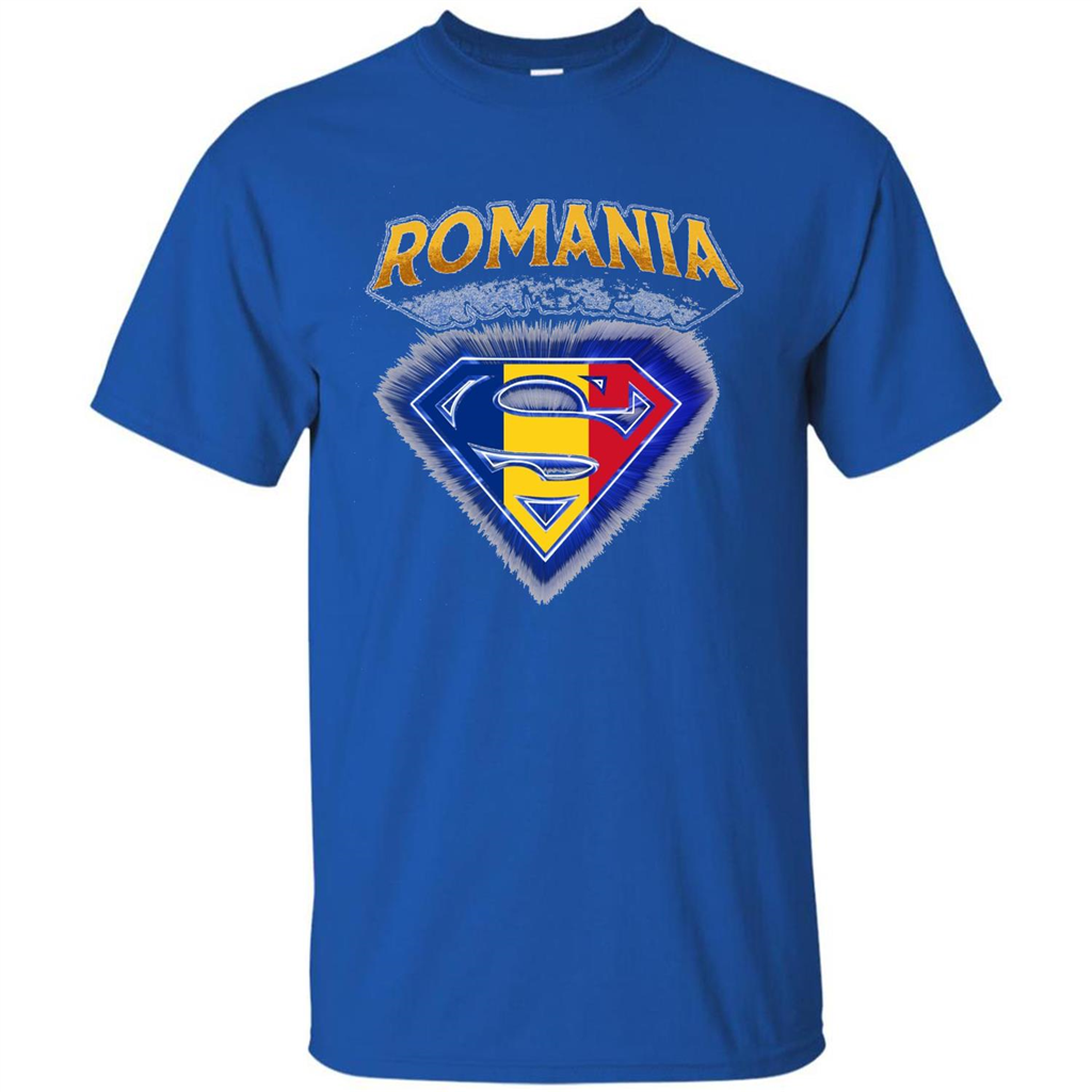 Power From Romania T-shirt Royal