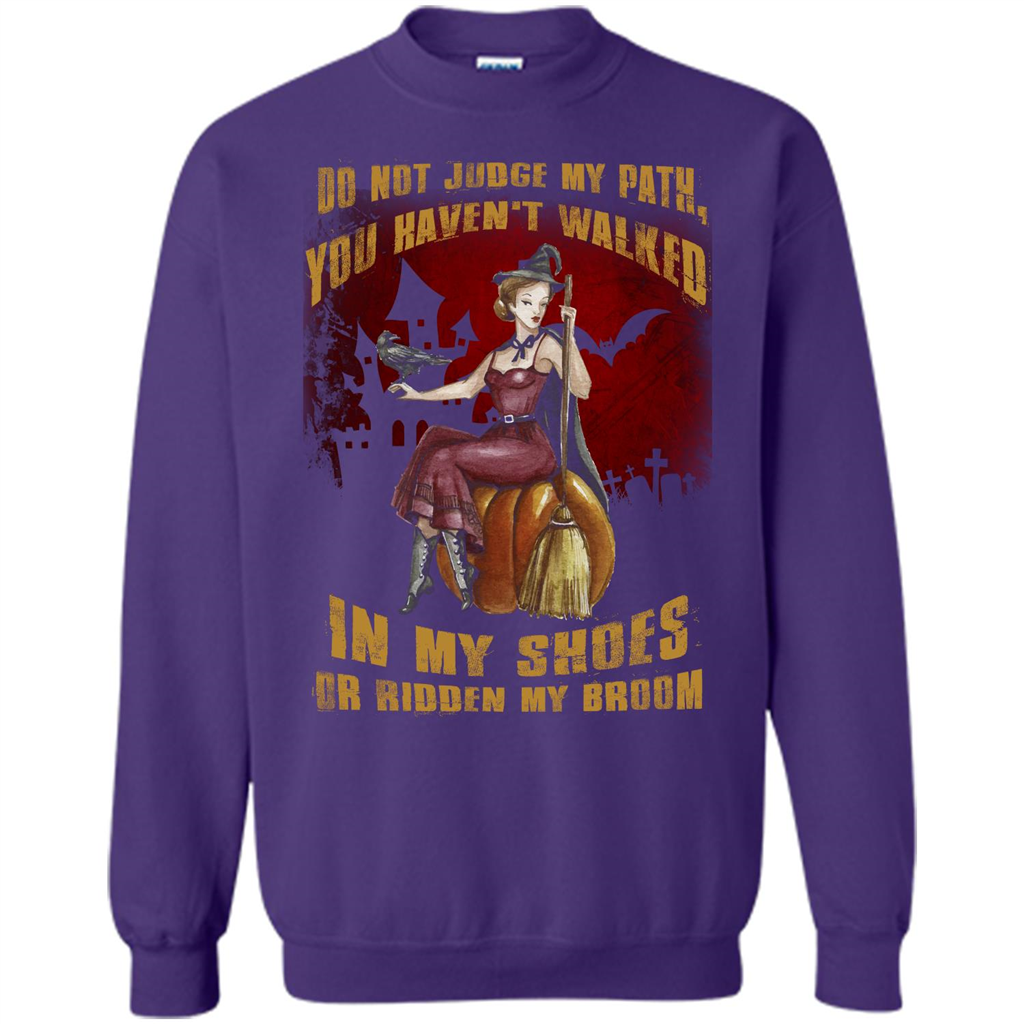 Do Not Judge My Path You Haven't Walked In My Shoes T-shirt Orange