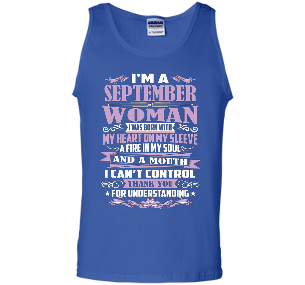 I'm A September Woman T-shirt Royal
