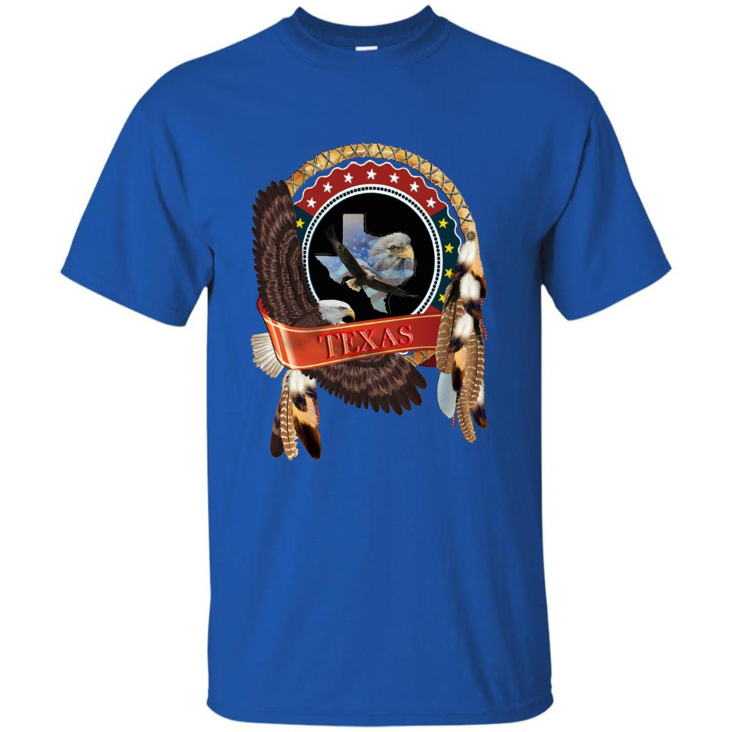 Dream Catcher Texas Art T-shirt Royal