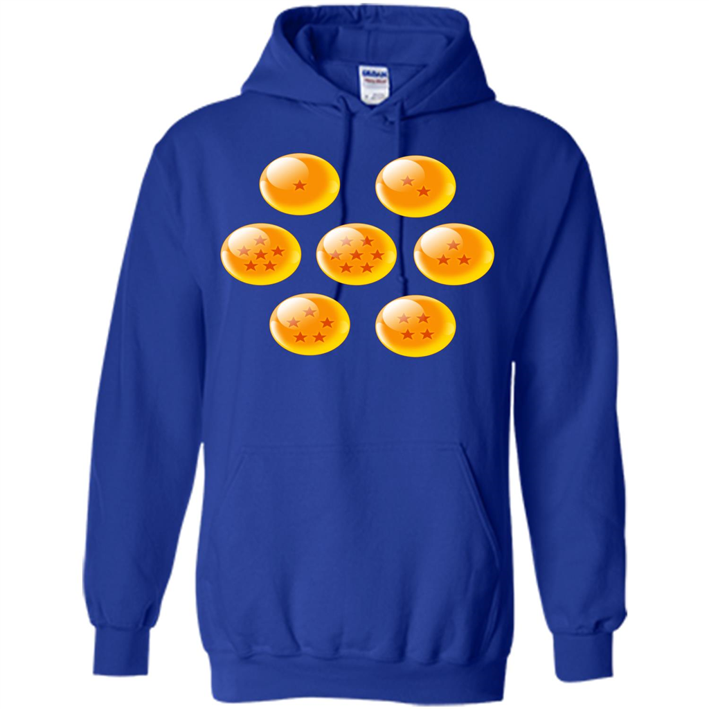 Seven Dragon Balls T-shirt Royal