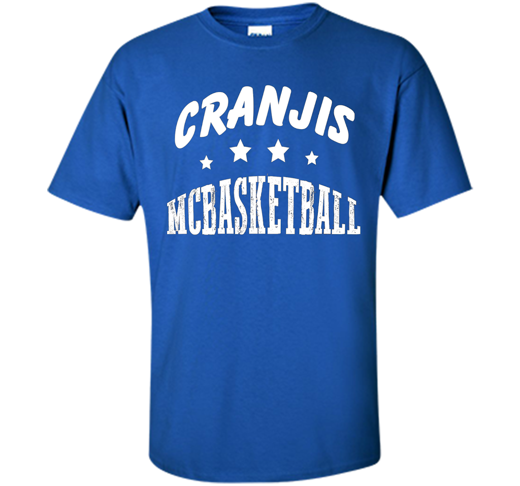 Basketball T-shirt Cranjis McBasketball T-shirt Royal