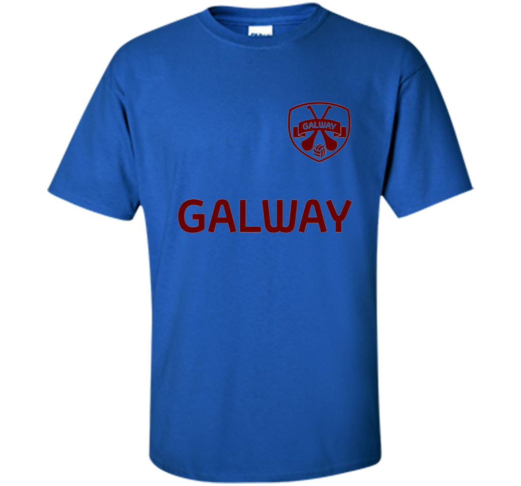 County Galway Hurling All Ireland 2017 Champions t-shirt Royal