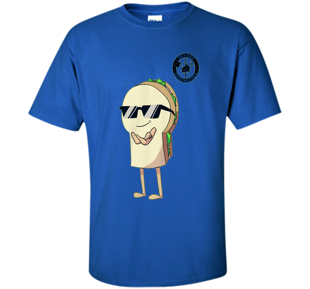 Savage Sandwich T-shirt Royal