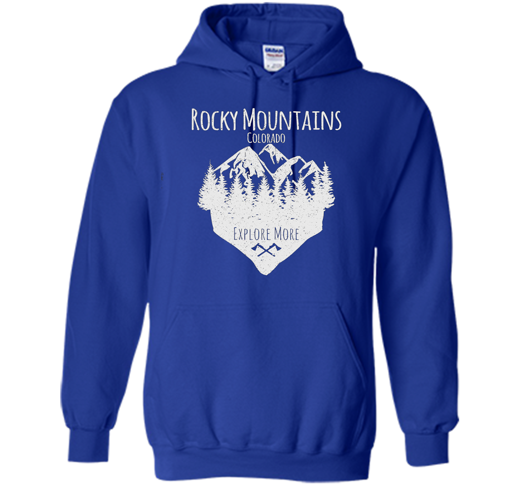 PREMIUM Rocky Mountains, Colorado - Souvenir T-Shirt t-shirt Royal
