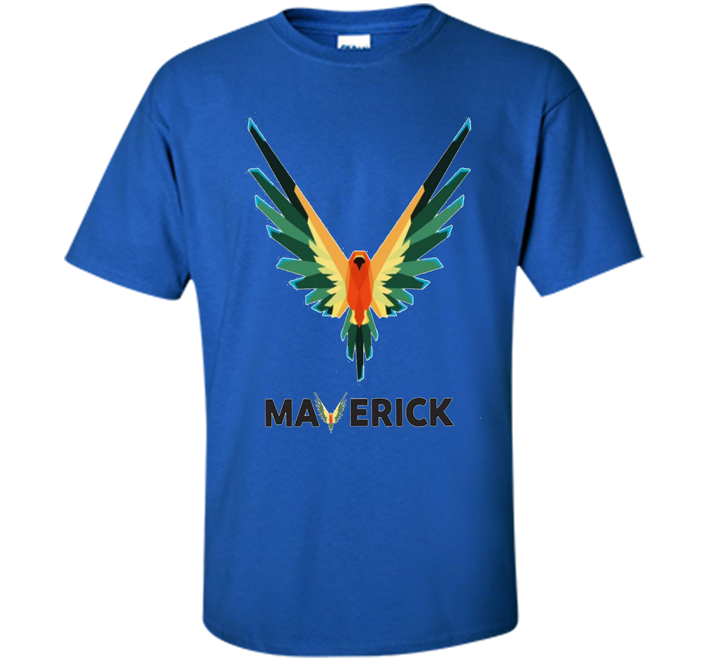 Vibrant T-Shirt Be A Maverick T-shirt Royal