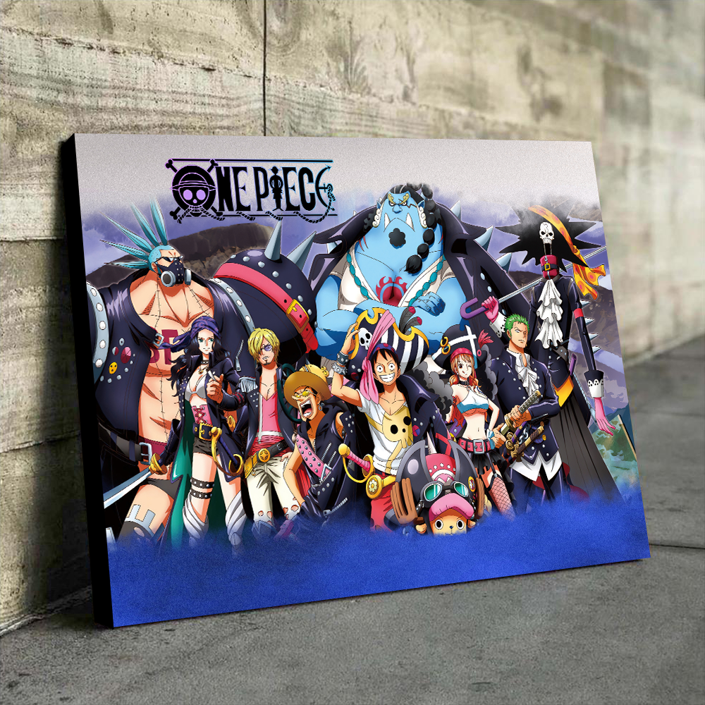 One Piece Straw Hat Pirates Anime Manga Canvas & Poster Canvas