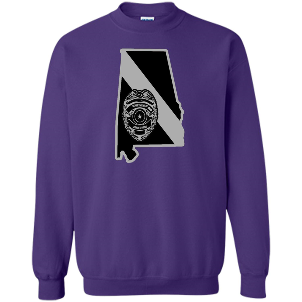 Corrections Officer Thin Silver Line Family Support Alabama Orange