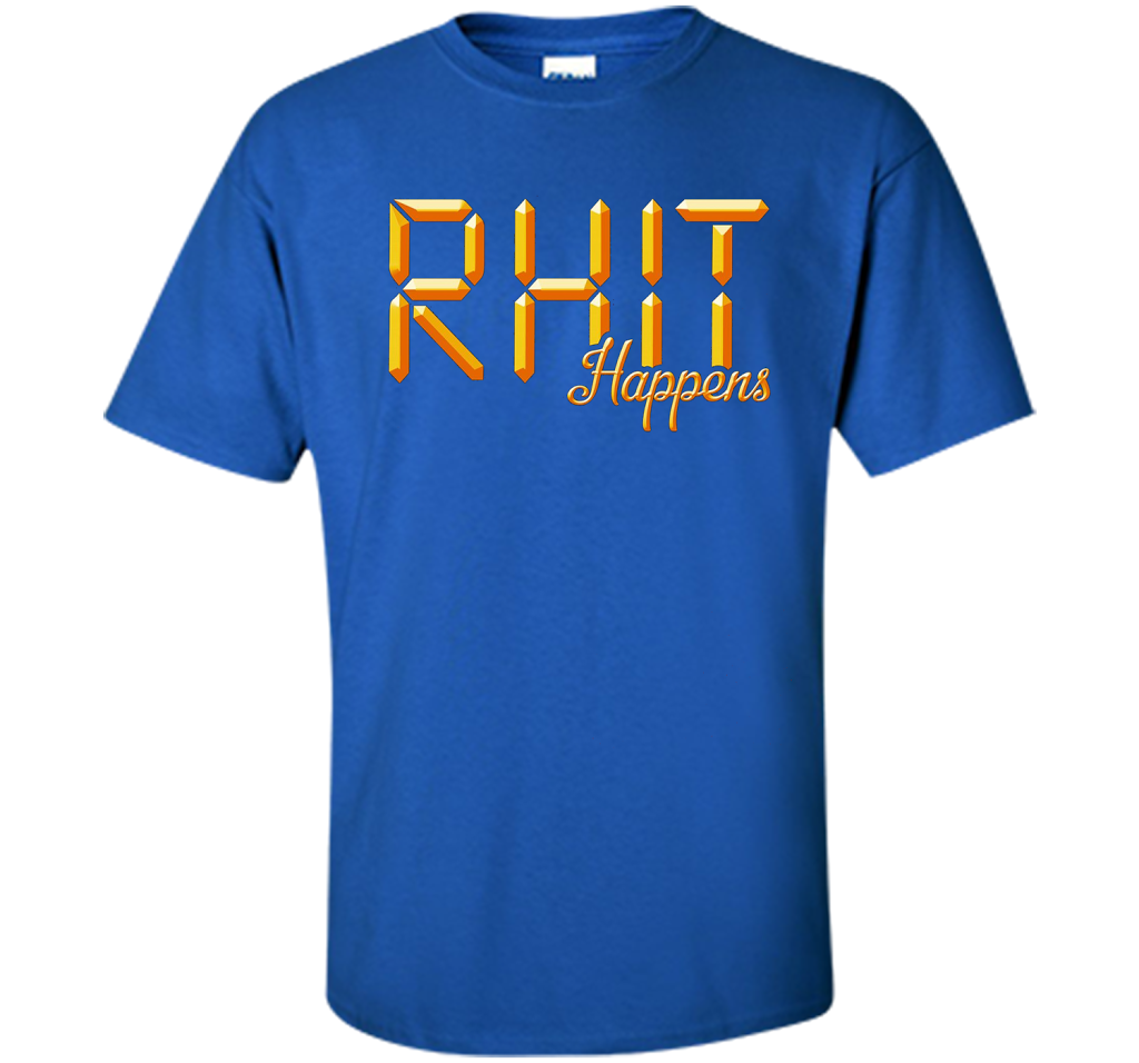 RHIT Happens T-Shirt Sleep Edition Rose-Hulman Men Women Kid t-shirt Royal