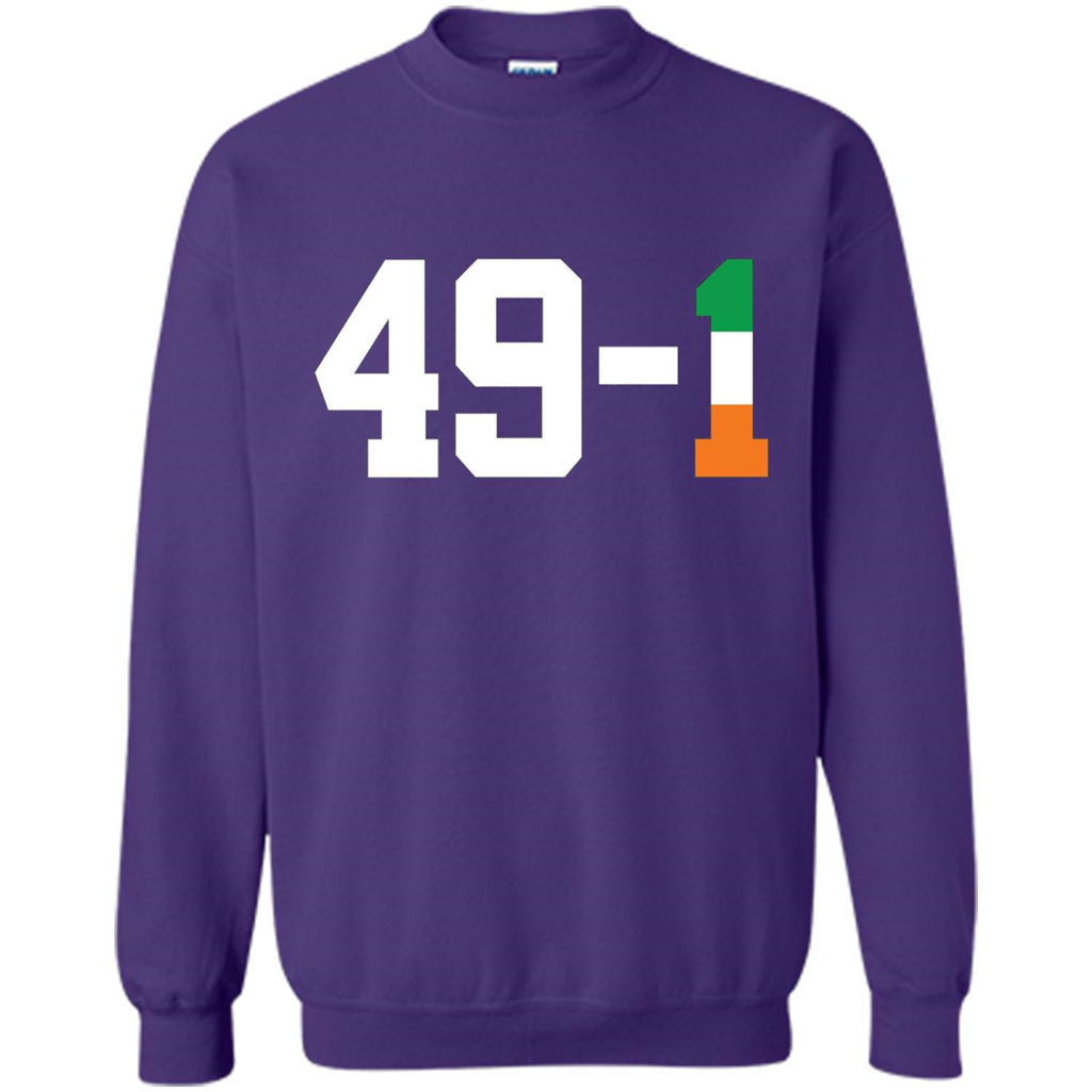 Funny Ireland Boxing T-shirt 49-1 T-shirt Orange