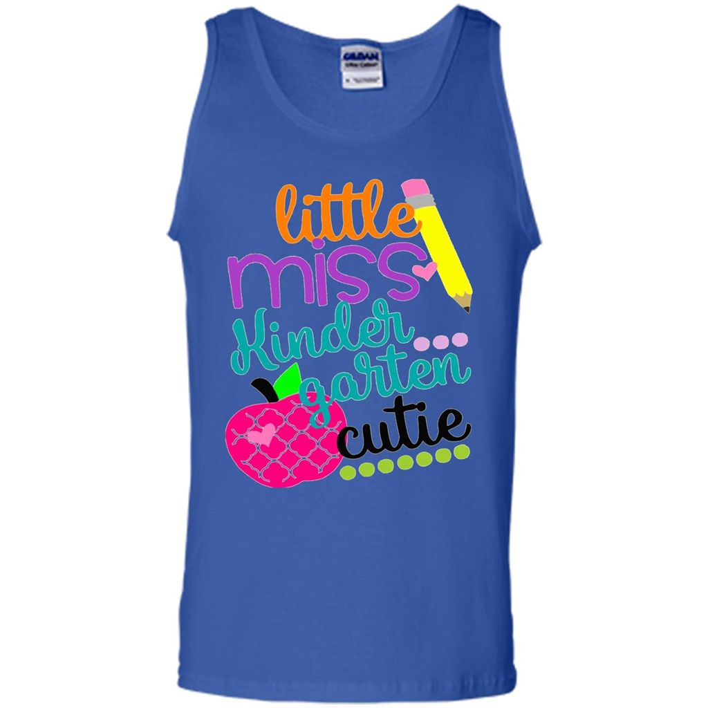 School Kids Daughter Little Miss Kindergarten Cutie T-shirt Royal