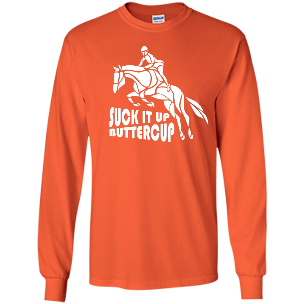 Tipster T-shirt Suck It Up Buttercup T-shirt Orange