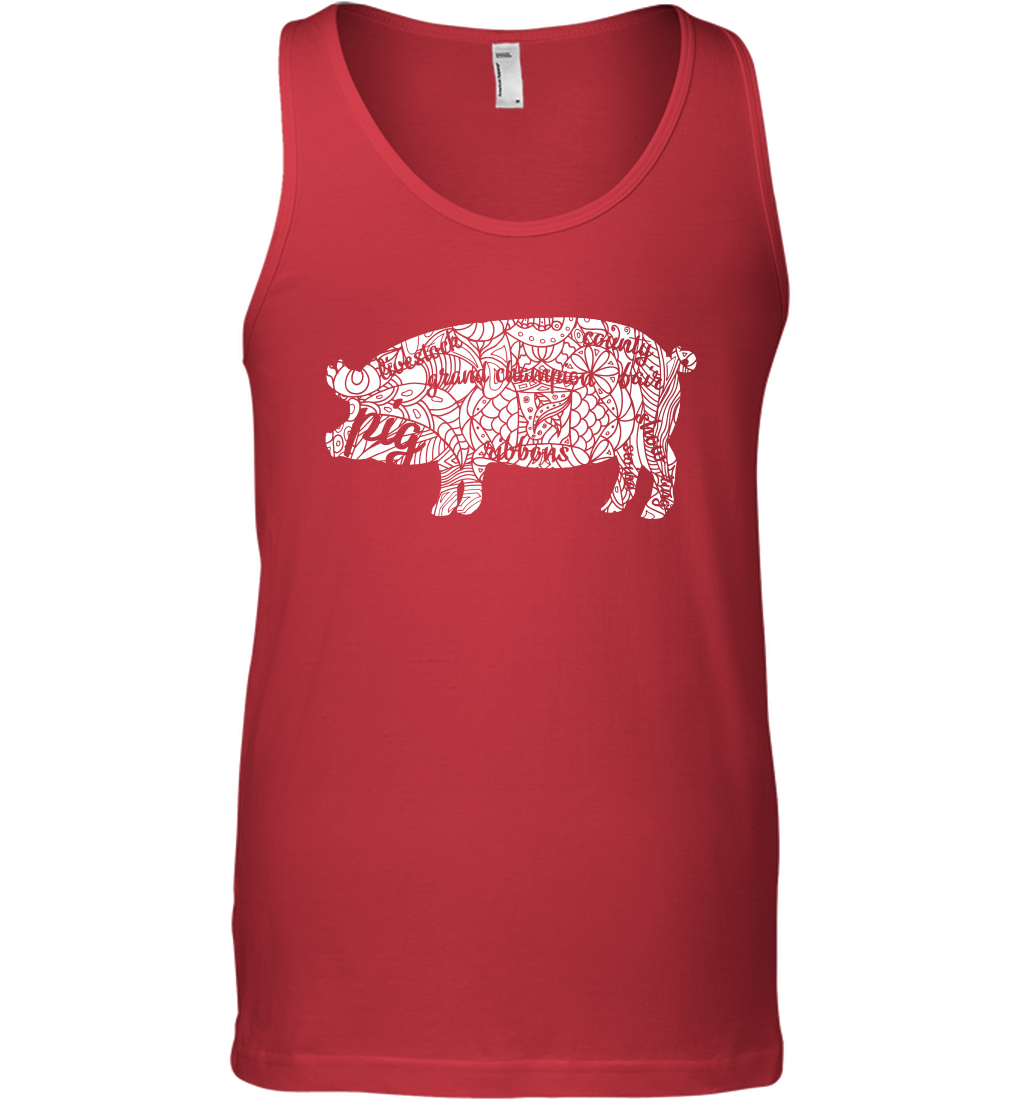 Pig Grand Champion Shirt Tank Top Tank Top Red