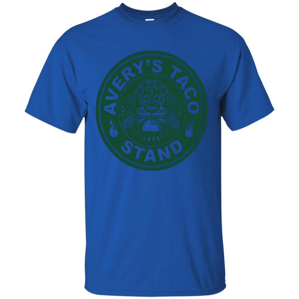 Avery's Taco Stand Green T-shirt Royal