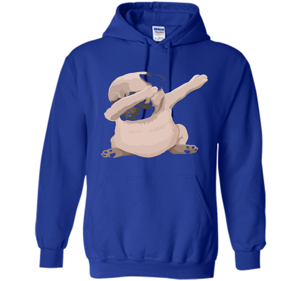 Funny Pug Dab Shirt - Dabbing Pug T T-shirt Royal