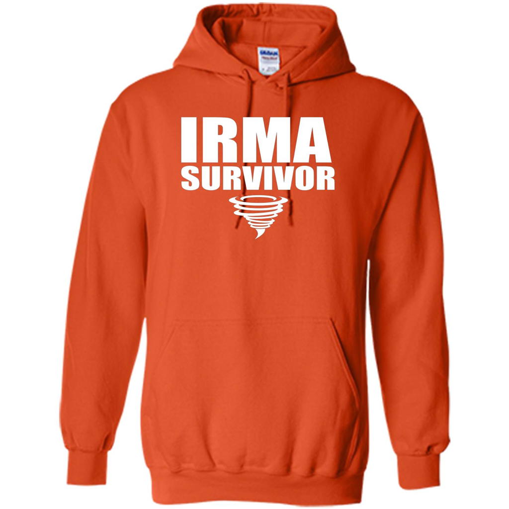 Hurricane Irma Survivor T-shirt Orange