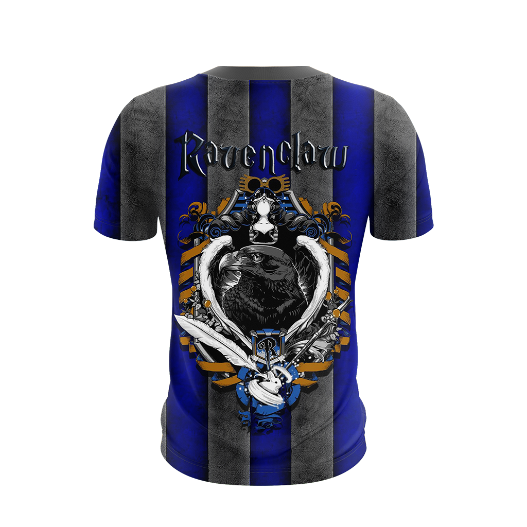Striped Ravenclaw Harry Potter Unisex 3D T-shirt