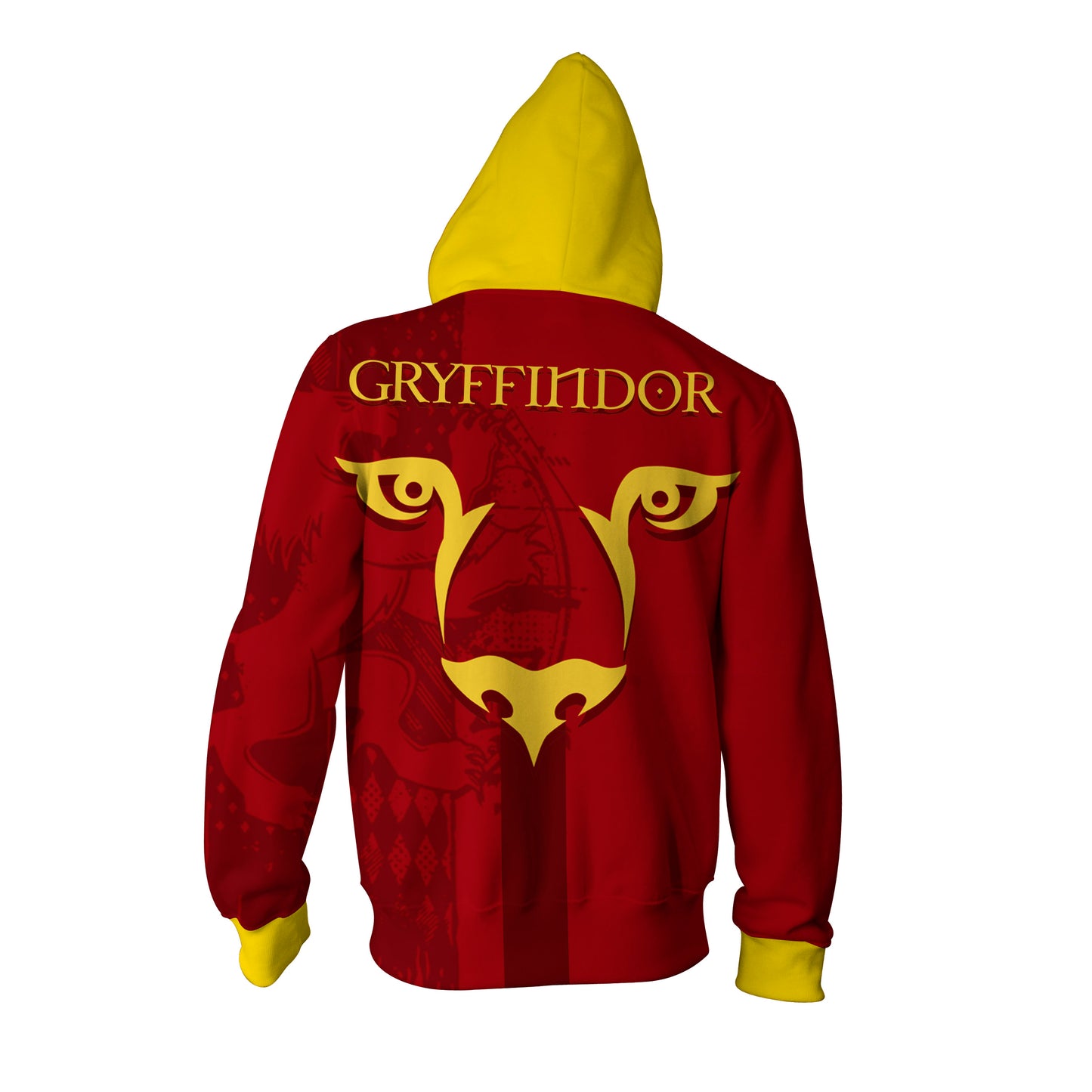 Quidditch Gryffindor Harry Potter Zip Up Hoodie