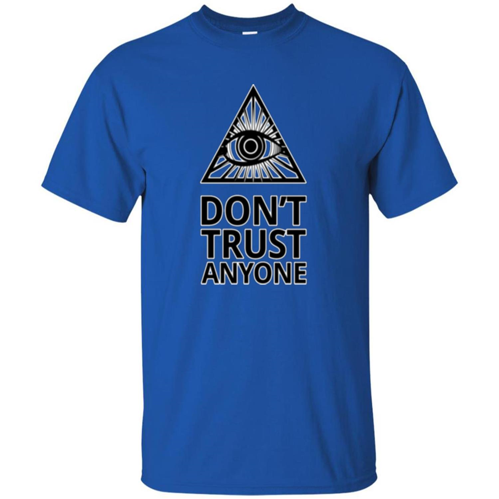 Don't Trust Anyone T-shirt Royal
