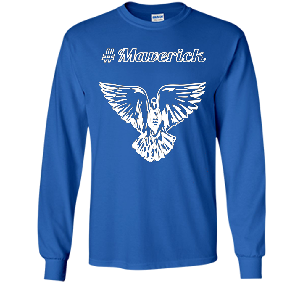 Vibrant T-Shirt Be A Maverick T-shirt Royal