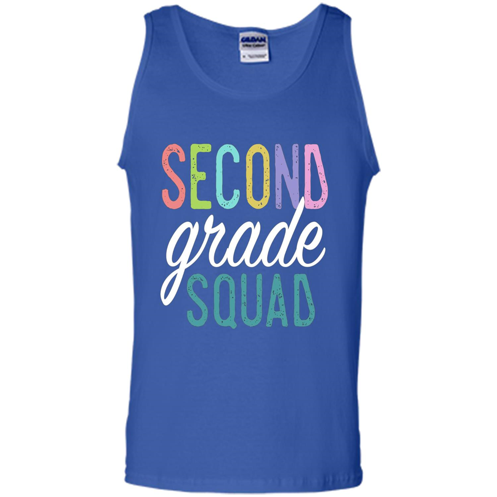 Second Grade Squad T-shirt Back to School T-shirt Royal