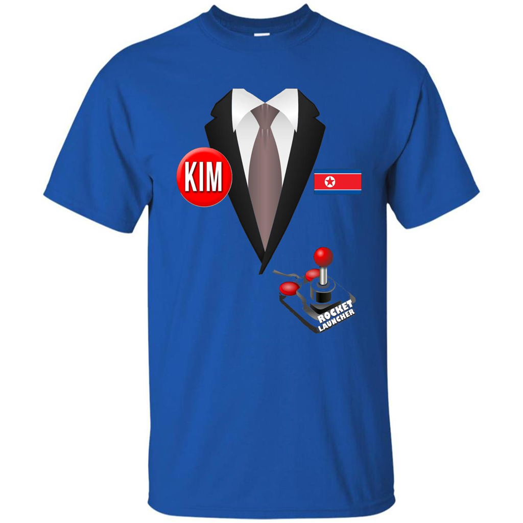 North Korea Halloween T-Shirt Rocket Launcher Royal