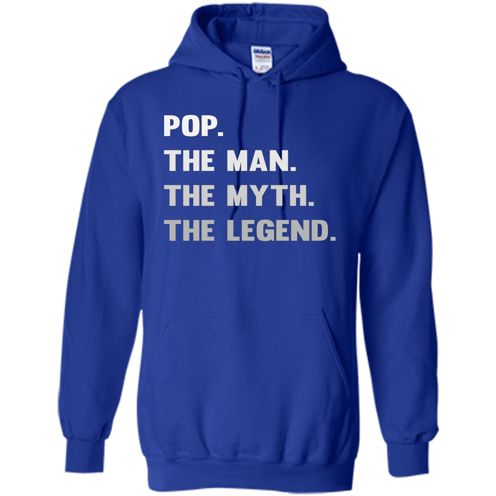Fathers Day T-shirt Pop. The Man. The Myth. The Legend Royal