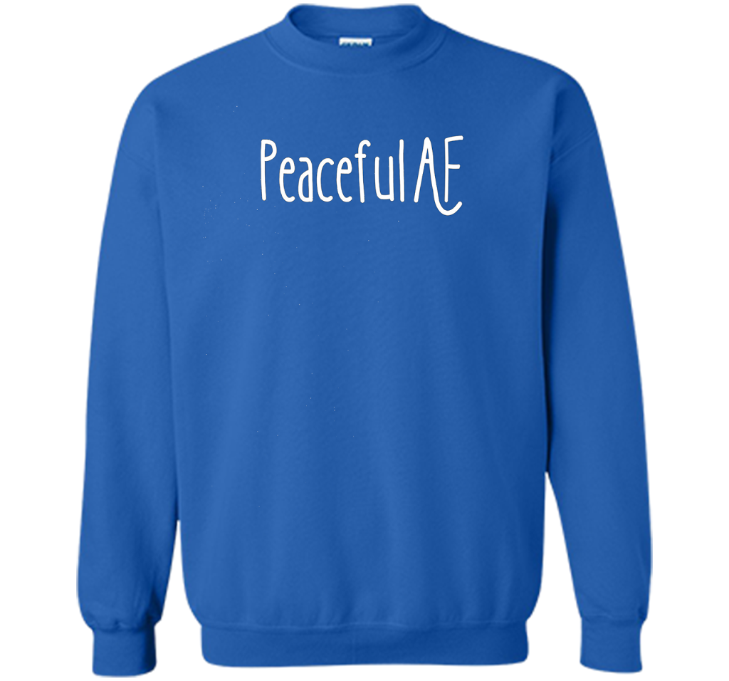 Peaceful AF T-shirt Royal