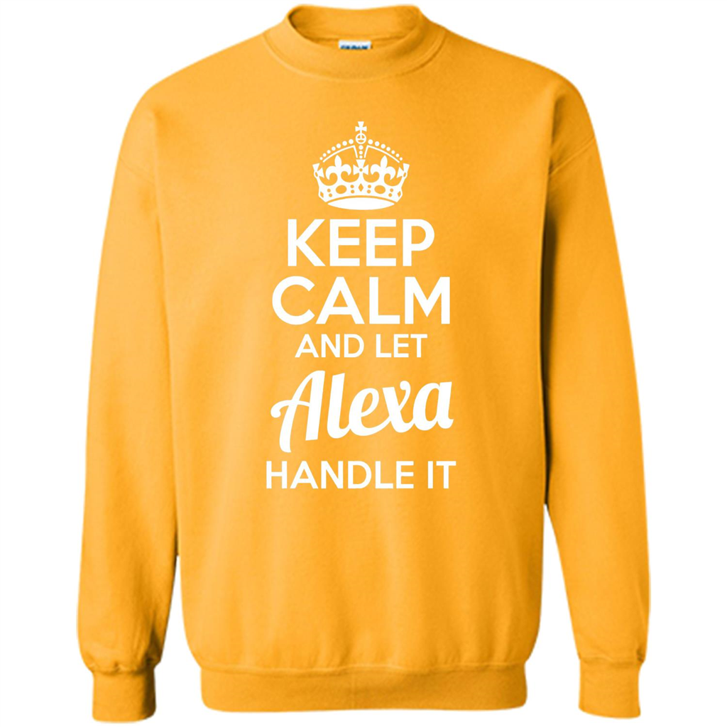 Alexa T-shirt Keep Calm and Let Alexa Handle It