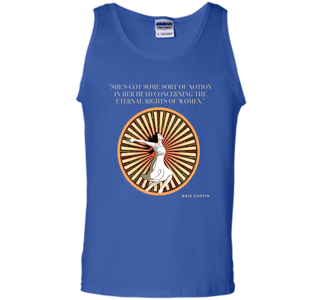 Kate Chopin Eternal Rights of Women Literary T-Shirt shirt Royal