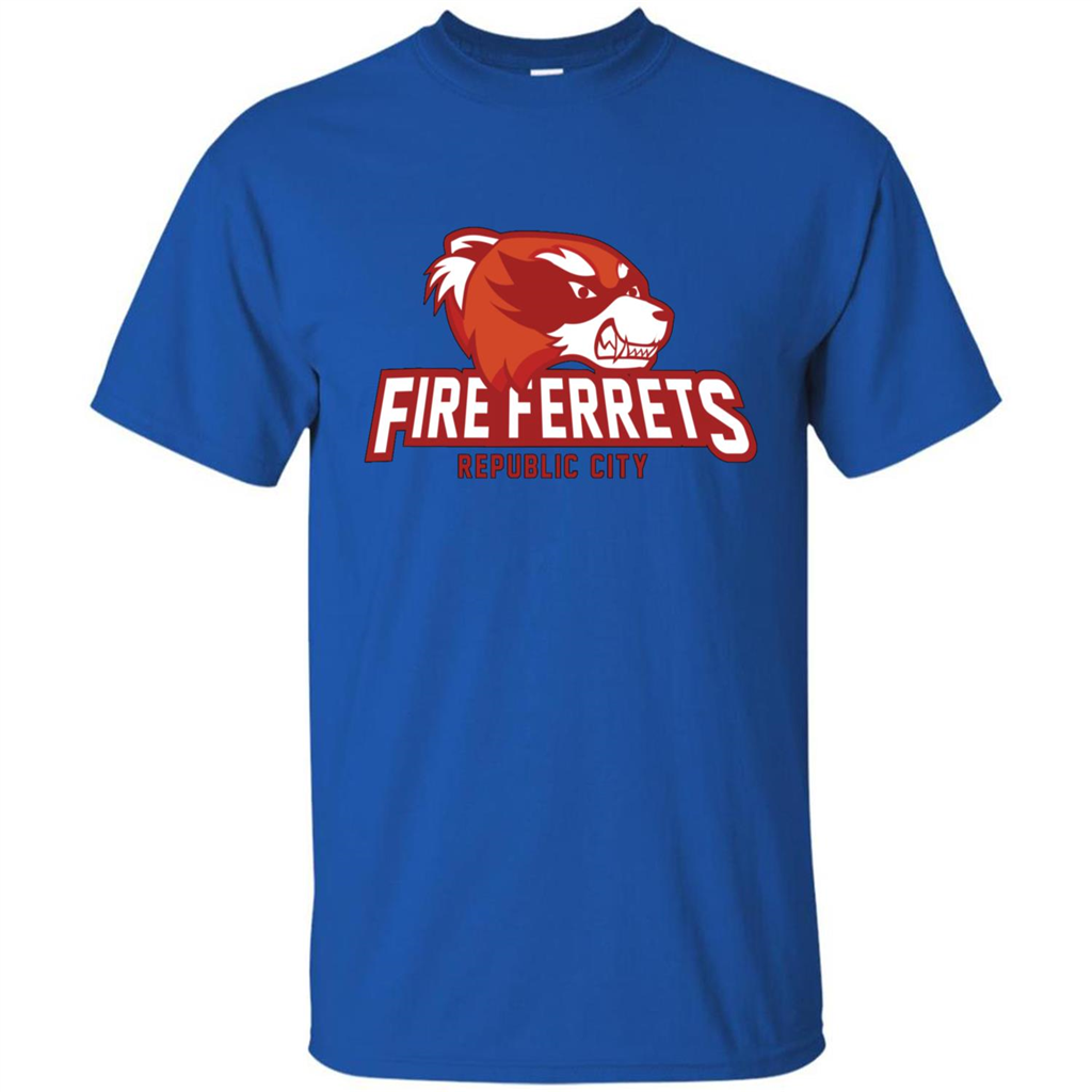 Republic City Fire Ferrets T-shirt Royal