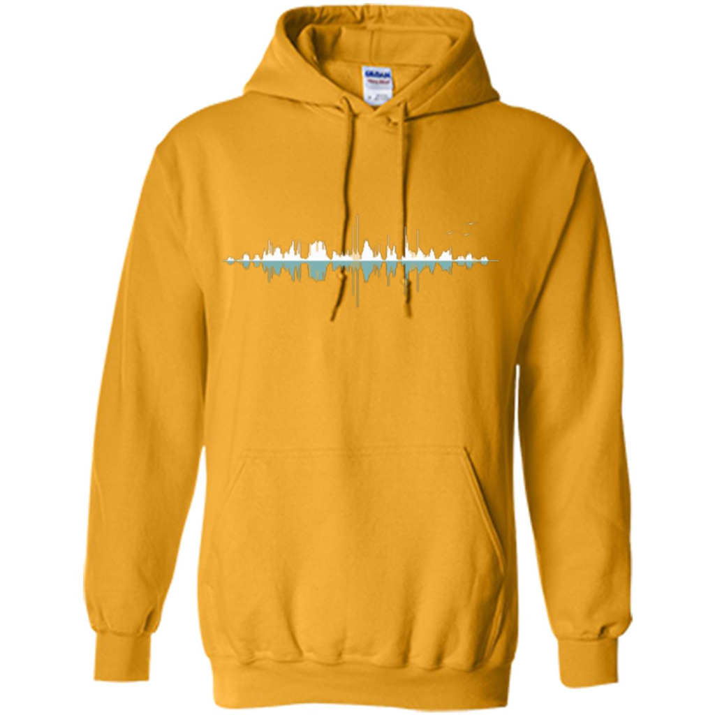 Music City T-shirt Gold