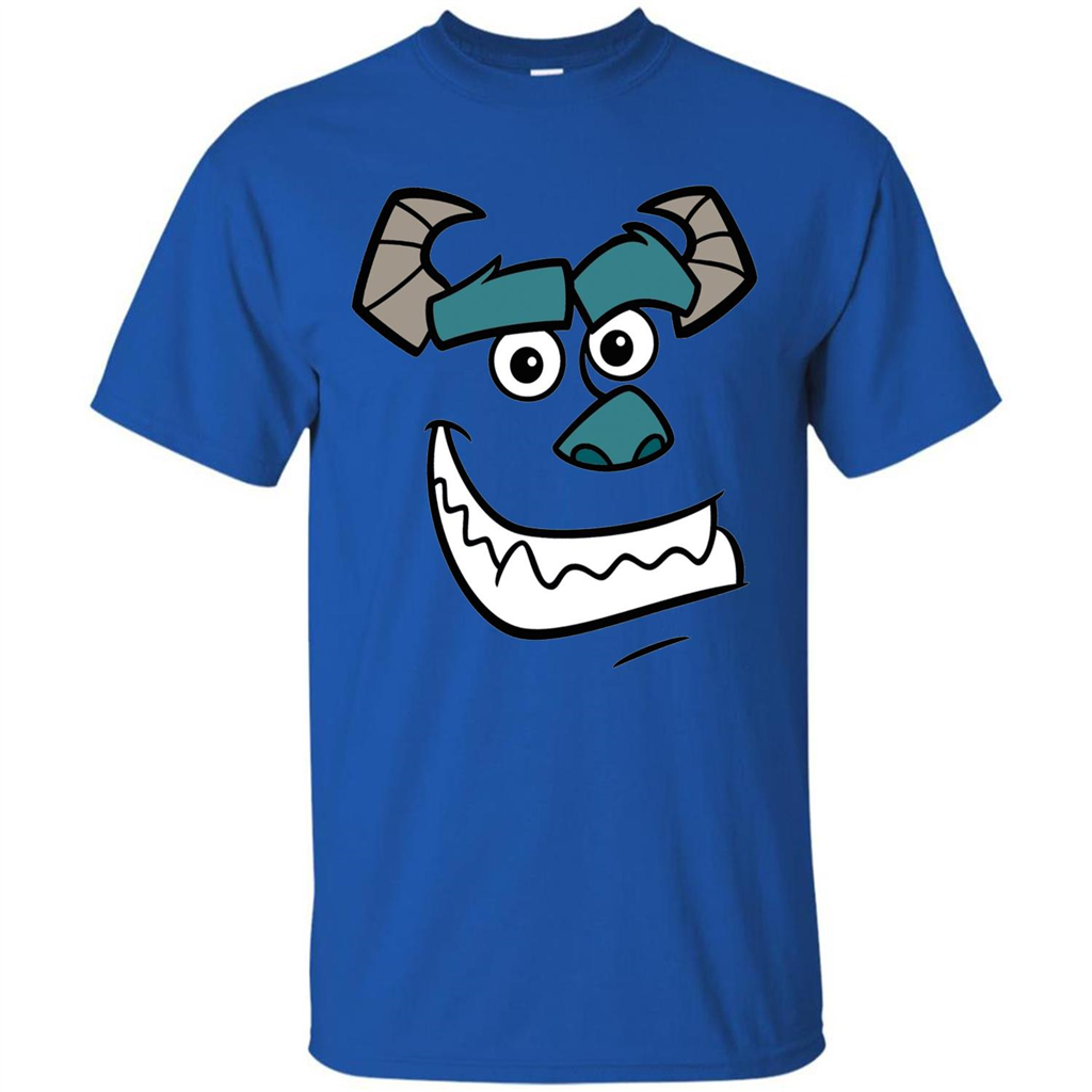 Monsters Sully Face T-Shirt Royal