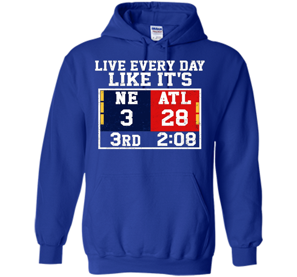 Live Every Day Like It's 3rd 28 T-shirt Royal