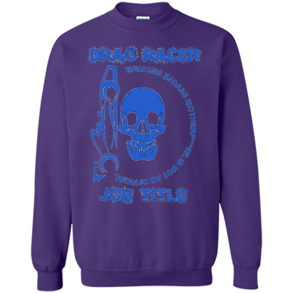 Drag Racer T-shirt Official Job Title Orange