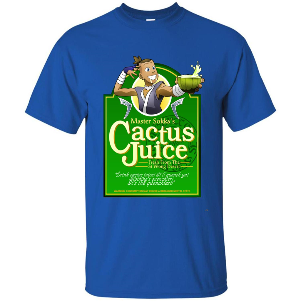 Master Sokka's Cactus Juice T-shirt Royal