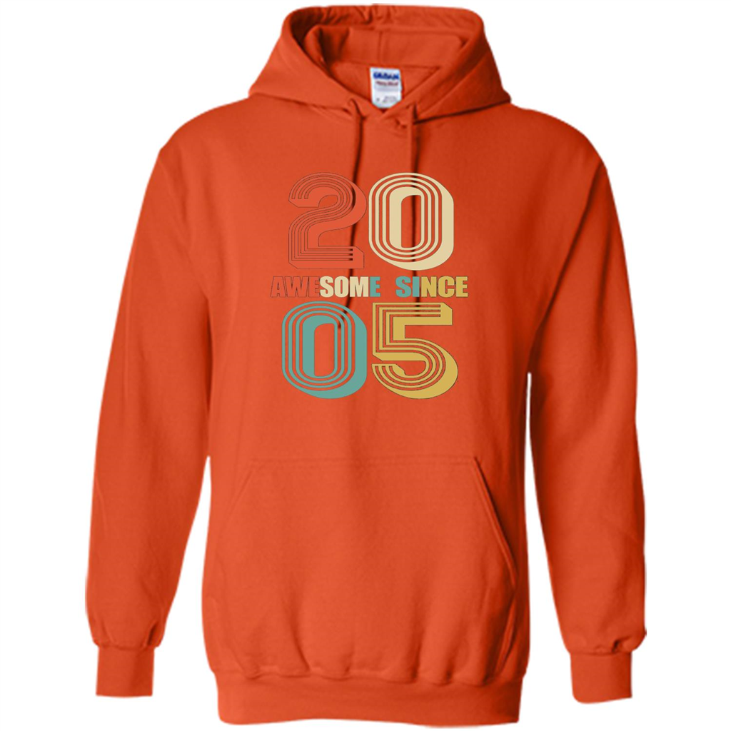 Awesome Since 2005 T-Shirt Orange