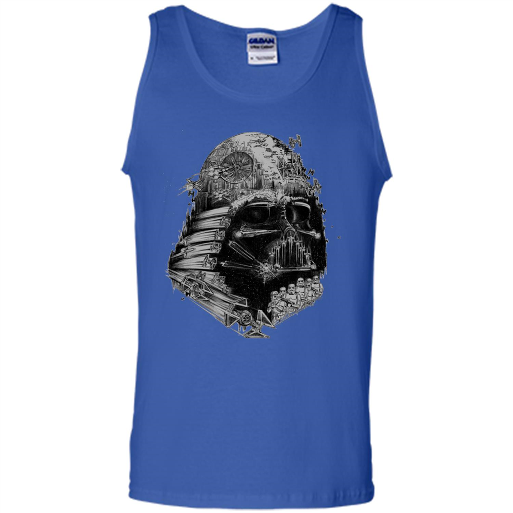 Movie T-shirt Darth Vader Build The Empire Graphic T-shirt Royal