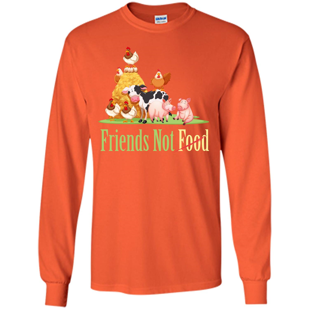 Animal T-shirt Friends Not Food T-shirt