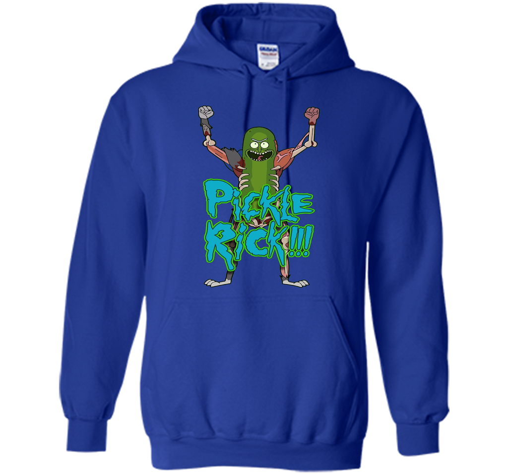Pickle Funny Rick T-shirt cool shirt Royal