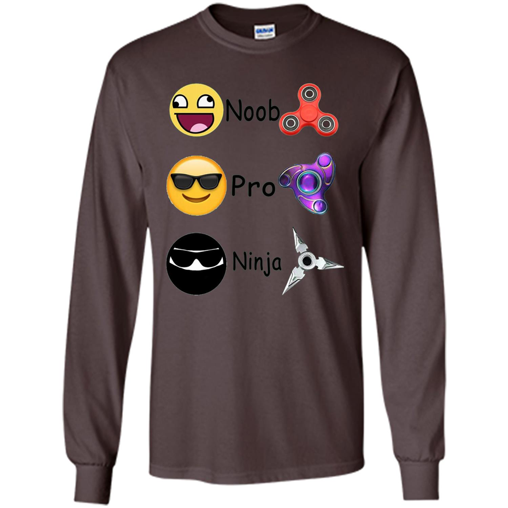 Fidget Spinner Emoji Classification Gamer Guide T-shirt Dark Chocolate