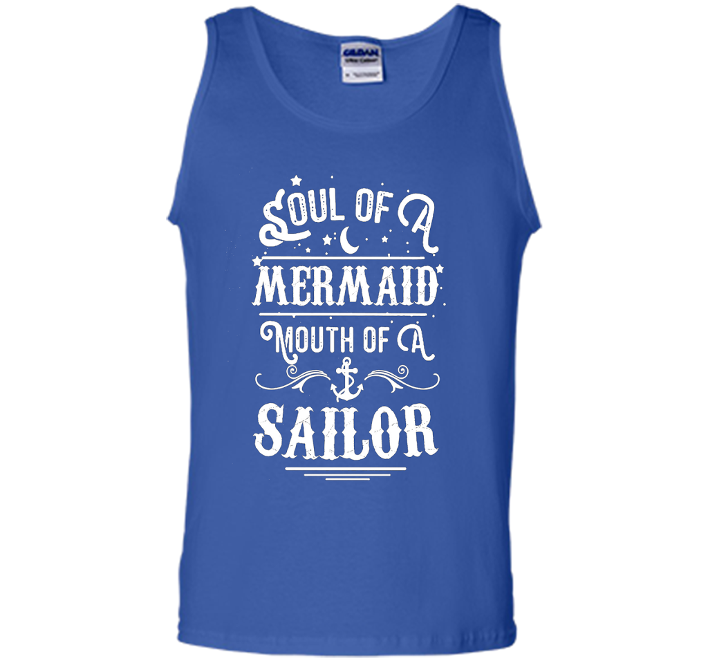 Soul Of A Mermaid Mouth Of A Sailor Shirt cool shirt Royal