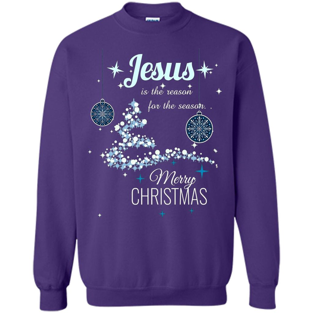 Christmas T-Shirt Jesus Is The Reason For The Season Orange