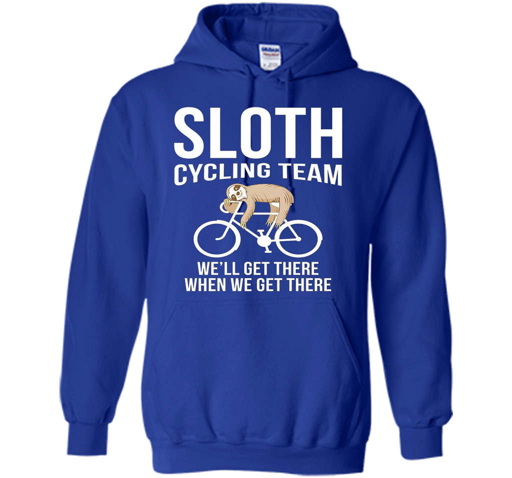 Sloth Cycling Team T-shirt Royal