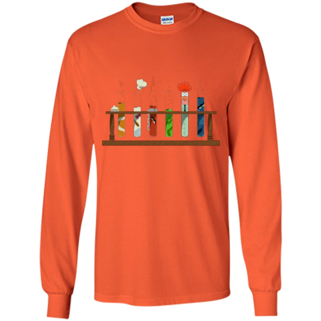 Muppet Science T-shirt Orange