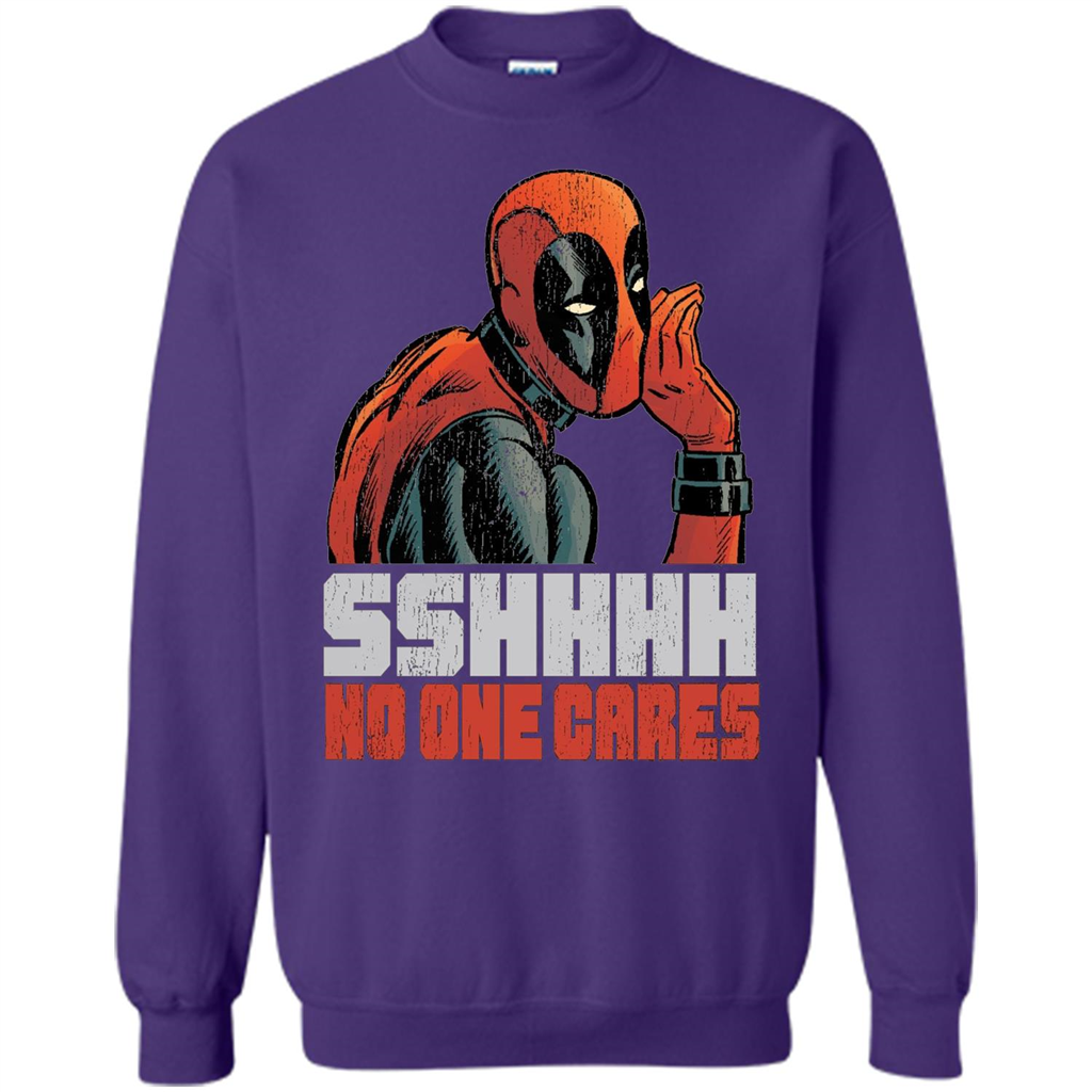 Sshhh No One Cares Whisper Graphic T-shirt Orange