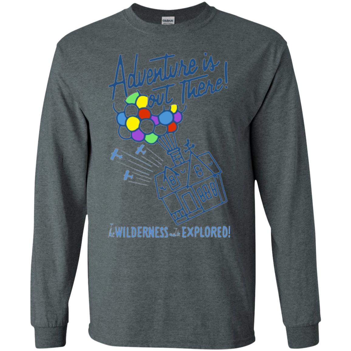 Adventure Is Out There T-shirt Dark Heather