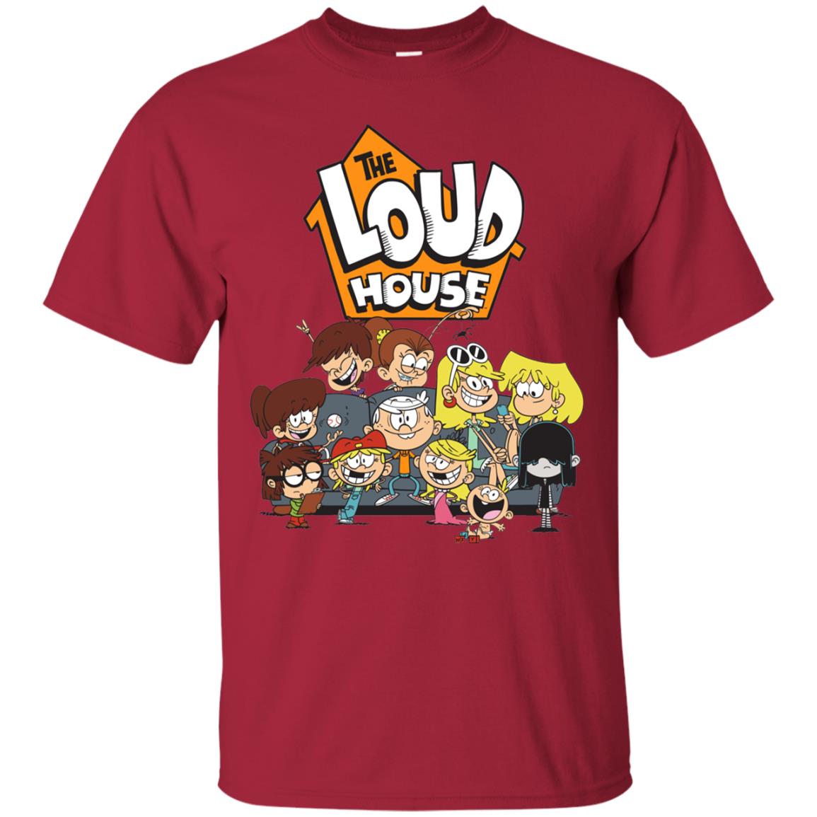 Nickelodeon The Loud House Character T-shirt Cardinal