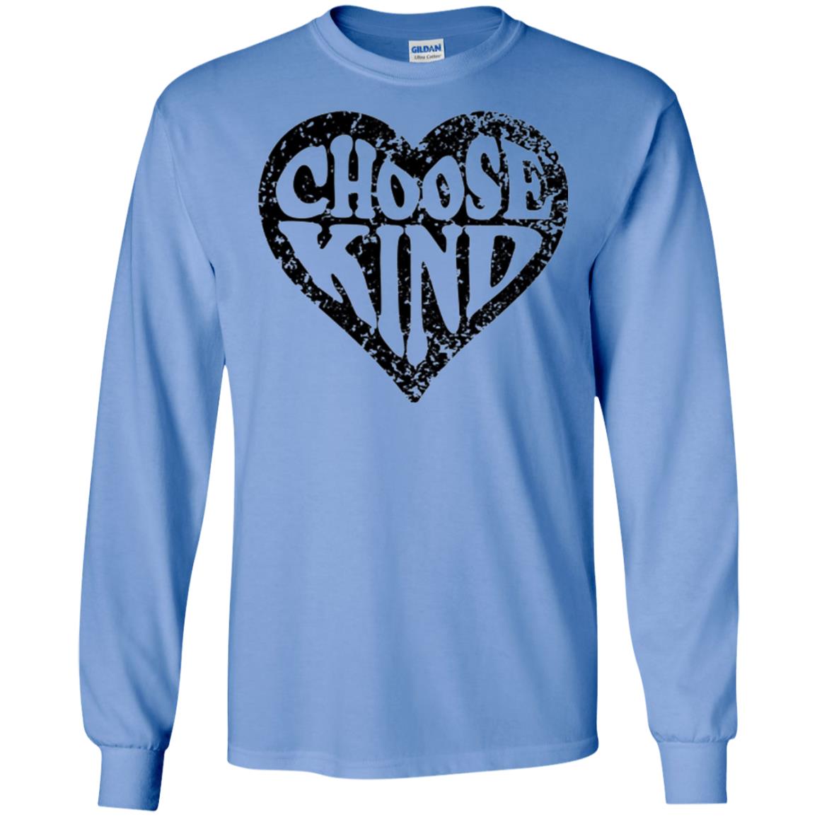 Anti Bullying T-shirt Choose Kind Movement Carolina Blue